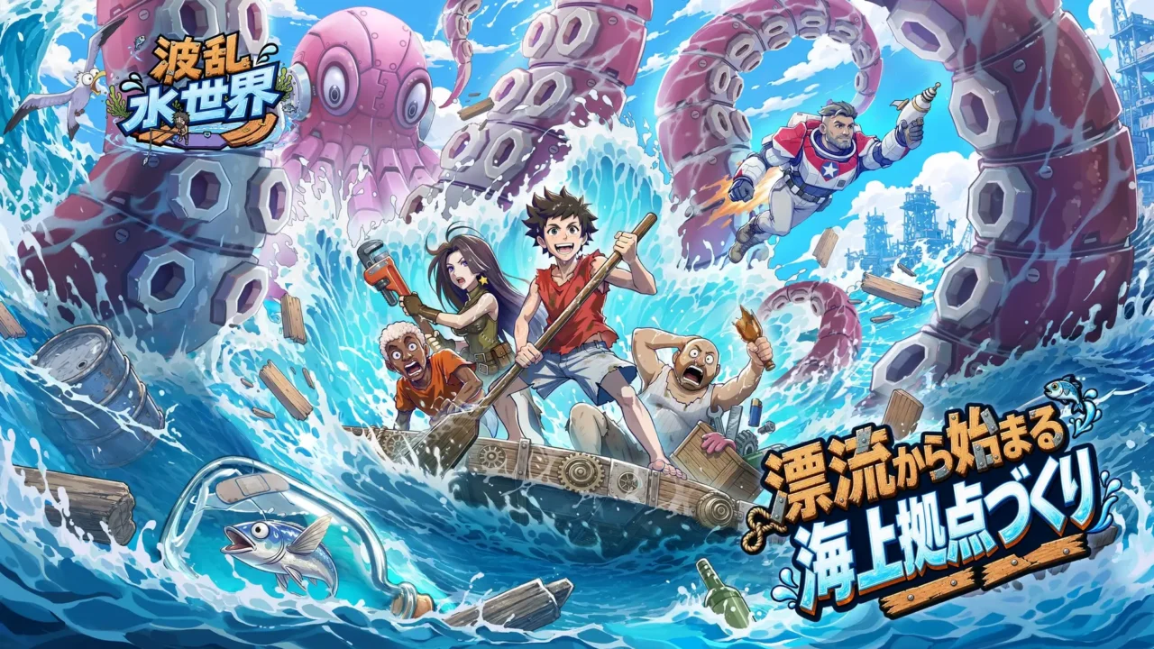 『波乱水世界』は面白い？海上サバイバルの魅力と注意点を徹底解説！の掲載画像