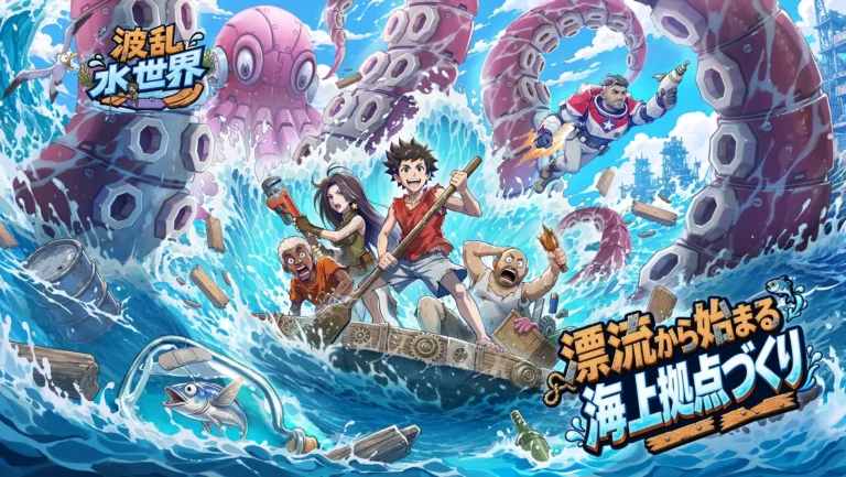 『波乱水世界』は面白い？海上サバイバルの魅力と注意点を徹底解説！の掲載画像