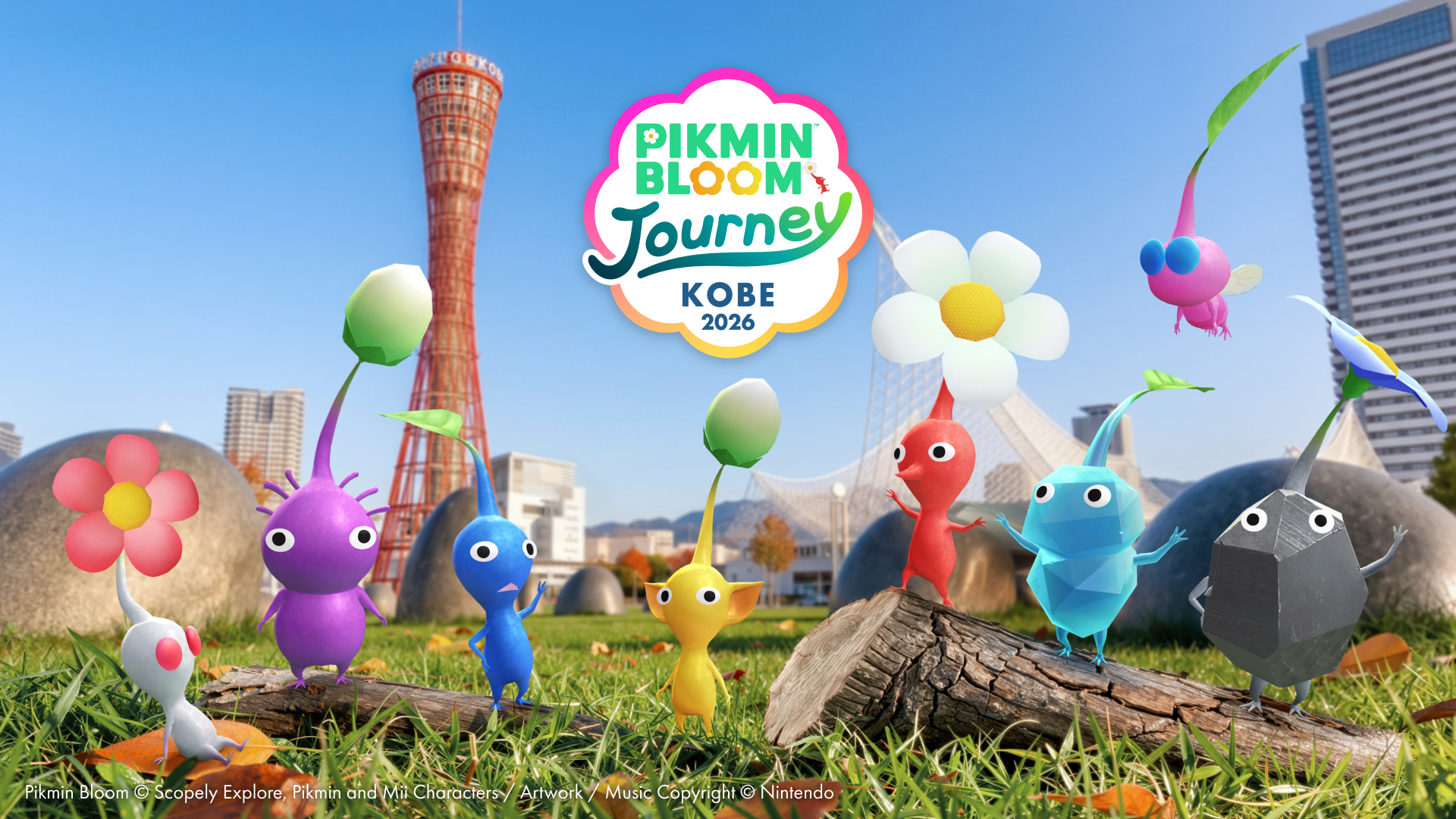 Pikmin Bloomのゲームビジュアル